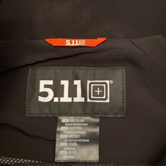 5.11 Tactical Sabre 2.0 Black Jacket NWT - Picture 6 of 6
